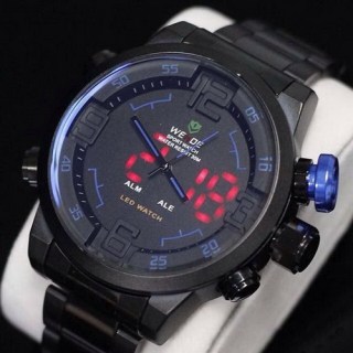часы weide синие